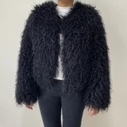 Women's Fur Coat Furry Lamb Wool Faux Fur Coat Female Shaggy Sheepskin Coat Winter Artificial Fur Jacket