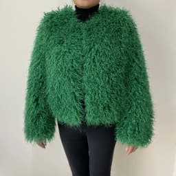 Women's Fur Coat Furry Lamb Wool Faux Fur Coat Female Shaggy Sheepskin Coat Winter Artificial Fur Jacket