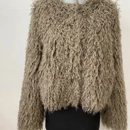 Women's Fur Coat Furry Lamb Wool Faux Fur Coat Female Shaggy Sheepskin Coat Winter Artificial Fur Jacket