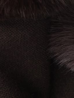 Fashion Winter Warm Plush Shawl Thicken Coat Cardigan Cape Cloak Outer Faux Fur Winter Warm Plush Shawl Thicken Coat 2026 New