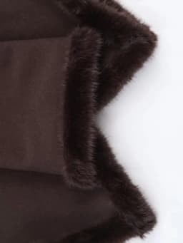 Fashion Winter Warm Plush Shawl Thicken Coat Cardigan Cape Cloak Outer Faux Fur Winter Warm Plush Shawl Thicken Coat 2026 New