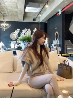 NiceMix Faux Fur Vest Women Hooded Zip Up Warm Winter Sleeveless Gilet Waistcoat Veste Жилетка Меховая Женская С Капюшоном 조끼
