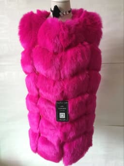 ZADORIN Hotsale Female Fur Waistcoat Winter Fluffy Faux Fur Vest Women O-Neck Spliced Sleeveless Long Faux Fur Coat Woman Vests