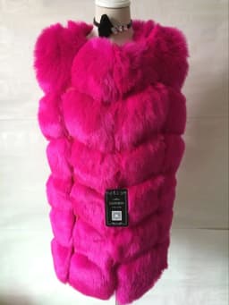 ZADORIN Hotsale Female Fur Waistcoat Winter Fluffy Faux Fur Vest Women O-Neck Spliced Sleeveless Long Faux Fur Coat Woman Vests