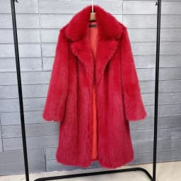 Fur & Faux Fur Coat Feminine Elegance 2026 New Winter Women's Fur Coat Fashion Temperament Lapel Solid Color Women Fur Coat H193