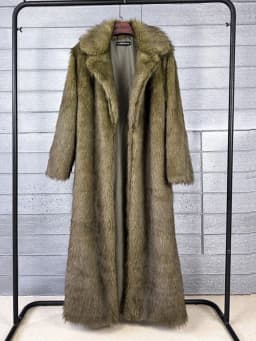 ZADORIN 130cm Long Luxury Lapel Faux Fur Coat Woman Y2K Clothes Thick Warm Fluffy Jacket Women Winter Faux Fur Coats Outerwears
