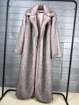 ZADORIN 130cm Long Luxury Lapel Faux Fur Coat Woman Y2K Clothes Thick Warm Fluffy Jacket Women Winter Faux Fur Coats Outerwears