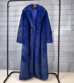 ZADORIN 130cm Long Luxury Lapel Faux Fur Coat Woman Y2K Clothes Thick Warm Fluffy Jacket Women Winter Faux Fur Coats Outerwears