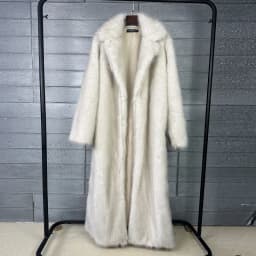 ZADORIN 130cm Long Luxury Lapel Faux Fur Coat Woman Y2K Clothes Thick Warm Fluffy Jacket Women Winter Faux Fur Coats Outerwears