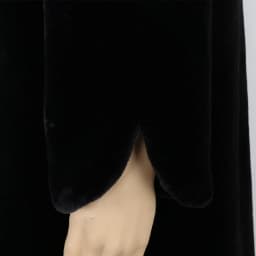 Nerazzurri Floor Length Fluffy Faux Fur Coat Women Black Extra Long Warm Outerwear Winter Furry Fake Fur Overcoat 5xl 6xl 7xl