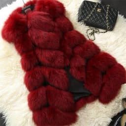 Women Vests Thick Faux Fur Tops Sleeveless Cardigan Round Neck Regular Vest Coats Solid Spliced Casual Lady Winter 2025
