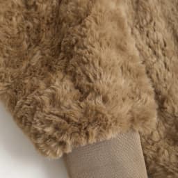 IG Women Stand Collar Zip-Up Fuzzy Cropped Jacket, Ribbed Hem & Cuffs, Long Sleeve Winter Warm Casual Fluffy Outerwear