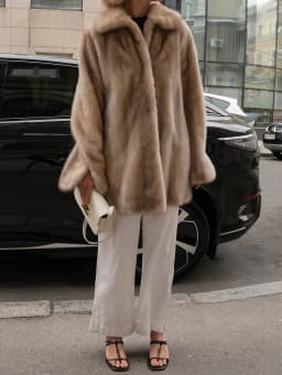 Women Winter Faux Fur Coat Warm Fluffy Mink Jacket Beige Camel Old Money Style 2026 New Lapel Collar Oversized Luxury Outerwear