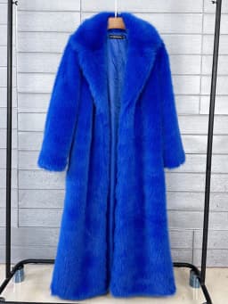 ZADORIN 130cm Super Long Fluffy Faux Fur Coat Woman Jacket Winter Lapel Thicken White Faux Fur Coats Jacket for Women Outerwears