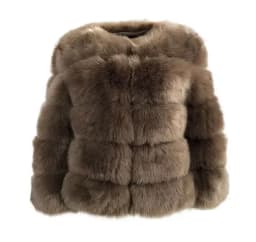 Faux Fur Coats Women Short Coat Jackets Elegant Jacket Autumn Winter Y2k Furry Outerwear Mom Splice Thick Warm Coffe Coats