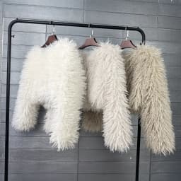 Women Short Coats Faux Fur Jackets Casual Loose Coat Thick Warm Y2k Streetwear Jacket Elegant Work Outerwear Autumn Winter