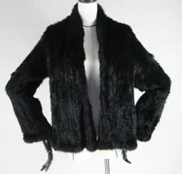 2023 New Winter Autumn Women Real Fur Coat Female Knitted Rabbit Coats Jacket Casual Thick Warm Fashion Slim Overcoat Clothing
