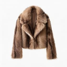 Women Winter Faux Fur Coat 2026 Warm Fluffy Natural Silver Fox Plush Jacket Open Front Outwear