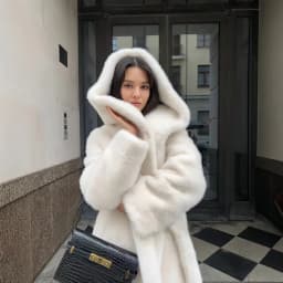 Winter Women High Quality Hooded Faux Fur Coat Luxury Long Fur Coat Loose OverCoat Thick Warm Plus Size Female Plush Coats