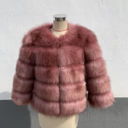 Women Faux Fur Zipper Coats Short Coat Jackets Elegant Jacket Furry Outerwear Party Solid Thick Warm Y2k Coats Streetwear