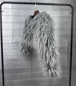 Short Coat Women Faux Fur Coats Jackets V Neck Thick Warm Y2k Streetwear Jacket Elegant Work Outerwear Autumn Winter 2026