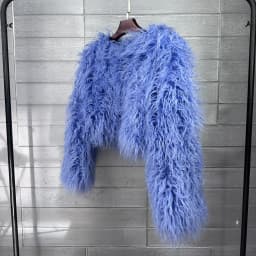 Short Coat Women Faux Fur Coats Jackets V Neck Thick Warm Y2k Streetwear Jacket Elegant Work Outerwear Autumn Winter 2026