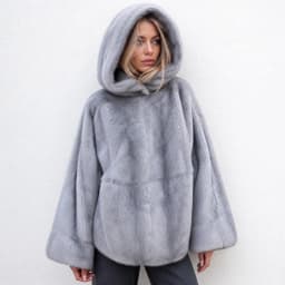 Women's Fluffy Faux Fur Hoodie Oversized Pullover Thick Warm Winter Sweatshirt Cozy Chic Elegant Luxe Outerwear