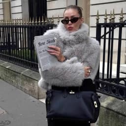 Faux Fur Women Short Coats Jackets Stand Collar Coat Thick Warm Y2k Streetwear Jacket Elegant Work Outerwear Autumn Winter