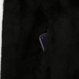 Nerazzurri Winter Long White Black Warm Fluffy Faux Fur Coat Women Long Sleeve Belt Lapel Stylish Korean Fashion without Buttons