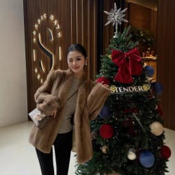 Winter Women Faux Mink Fur Coats Solid Fur Jackets Mid Length Pocket V Neck Long Sleeves Single Breasted Loose Fit Casual 2026