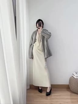 Winter Women Faux Mink Fur Coats Solid Fur Jackets Mid Length Pocket V Neck Long Sleeves Single Breasted Loose Fit Casual 2026
