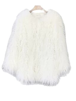 DEAT Fashion Fluffy Faux Fur Coat Women's Lapel Open Front Loose Fit Dark Brown Plush Jacket Winter New 7A6481