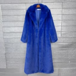 DEAT 2026 Winter New Fashion Faux Fur Coat For Women Solid Color High-end Casual Cardigan Long Jacket Female Trendy 11A05534