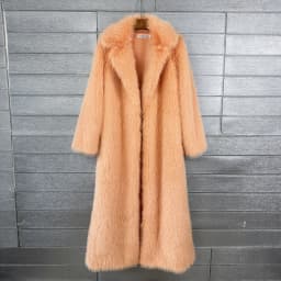 DEAT 2026 Winter New Fashion Faux Fur Coat For Women Solid Color High-end Casual Cardigan Long Jacket Female Trendy 11A05534