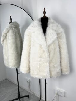 Tornova Women Winter 2026 High Quality Luxury Faux Fur Coat Thicken Warm Overcoat Outerwear Hot Girls Solid Long Fox Fur Jacket