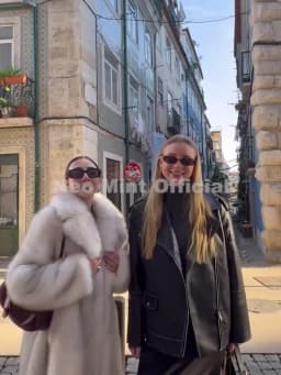 Neo Mint Street Style Long Eco Faux Fur Coats Women 2025 Winter Fluffy Gradient Fox Fur Jacket Brand Fashion Girls Overcoats