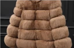 Short Coat Women Fox Faux Fur Coats Hooded Zipper Full Sleeve Thick Warm Elegant Splice Casual Autumn Winter Open Stitch