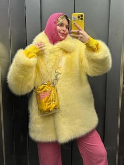 ZADORIN Luxury Winter Furry Warm Faux Fur Coat Woman Lapel Mid Long Soft Fluffy Jacket Faux Fur Coats Woman Clothes Outerwears