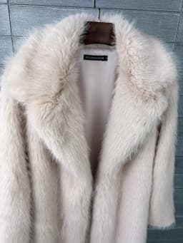 Women Faux Fur Long Coats Jackets Turn Down Collar Coat Thick Warm Y2k Streetwear Jacket Elegant Casual Loose Autumn Winter