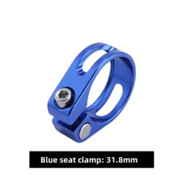 28.6/31.8/34.9mm Aluminum Alloy Bicycle Seat Tube Clamp MTB Seat Tube Clip Road Bike Seatpost Clamp