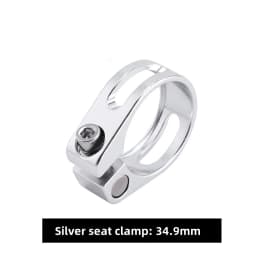 28.6/31.8/34.9mm Aluminum Alloy Bicycle Seat Tube Clamp MTB Seat Tube Clip Road Bike Seatpost Clamp