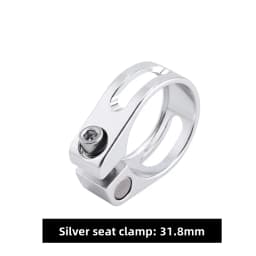 28.6/31.8/34.9mm Aluminum Alloy Bicycle Seat Tube Clamp MTB Seat Tube Clip Road Bike Seatpost Clamp