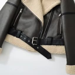 Women's Fashionable Casual Thickened PU Cotton Jacket Leather Coat H2501 Versatile Style Zipper Loose Fit Long Sleeve Coat