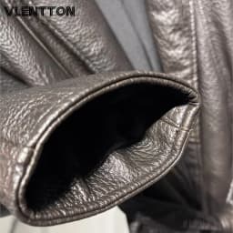 High Quality Women Brown Faux Leather Jacket With Belted Blazer Coat Textured Peplum Waist Casual Outerwear Autumn Winter