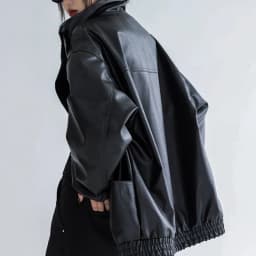 Harajuku Pu Jacket Women Turtleneck Fashion Faux Leather Long Sleeve Coat Heavy Metal Black Y2K Outerwear Female Tops