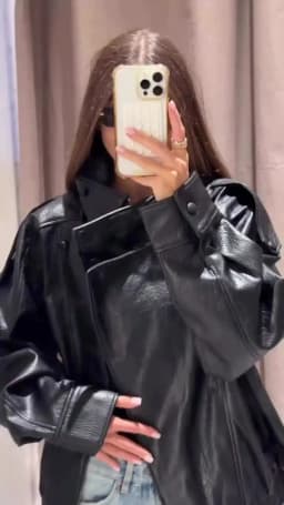KONDALA 2026 Spring Autumn Faux Leather Women Vintage Coats Fashion Streetwear Zipper Turndown Collar Christmas Ladies Leathers