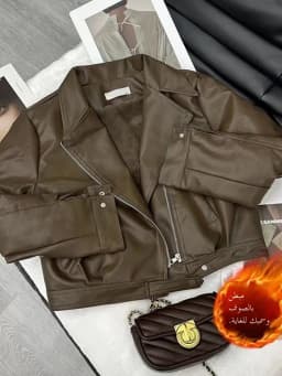 American Style Short Motorcycle Jacket Women's Autumn Winter New Design Zipper Slim Fit Leather Coat Sexy Girl Retro Style