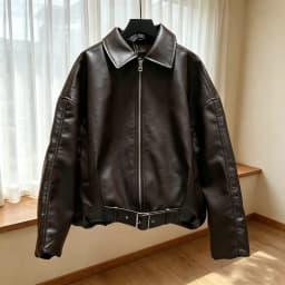 Fashion Women's Vintage Faux Leather Bomber Jacket Solid Zipper Long Sleeves Spring Autumn Retro High Street Coat Outerwear