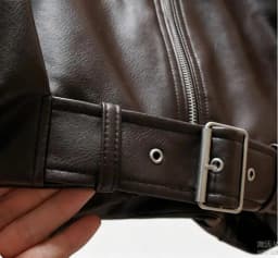 Fashion Women's Vintage Faux Leather Bomber Jacket Solid Zipper Long Sleeves Spring Autumn Retro High Street Coat Outerwear