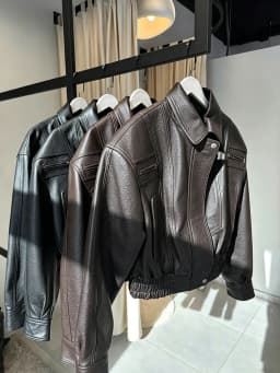 Mumaroho 2026 Autumn Winter Women's Cropped Faux Leather Biker Jacket Oversized Solid Short Black PU Moto Jacket Outwear